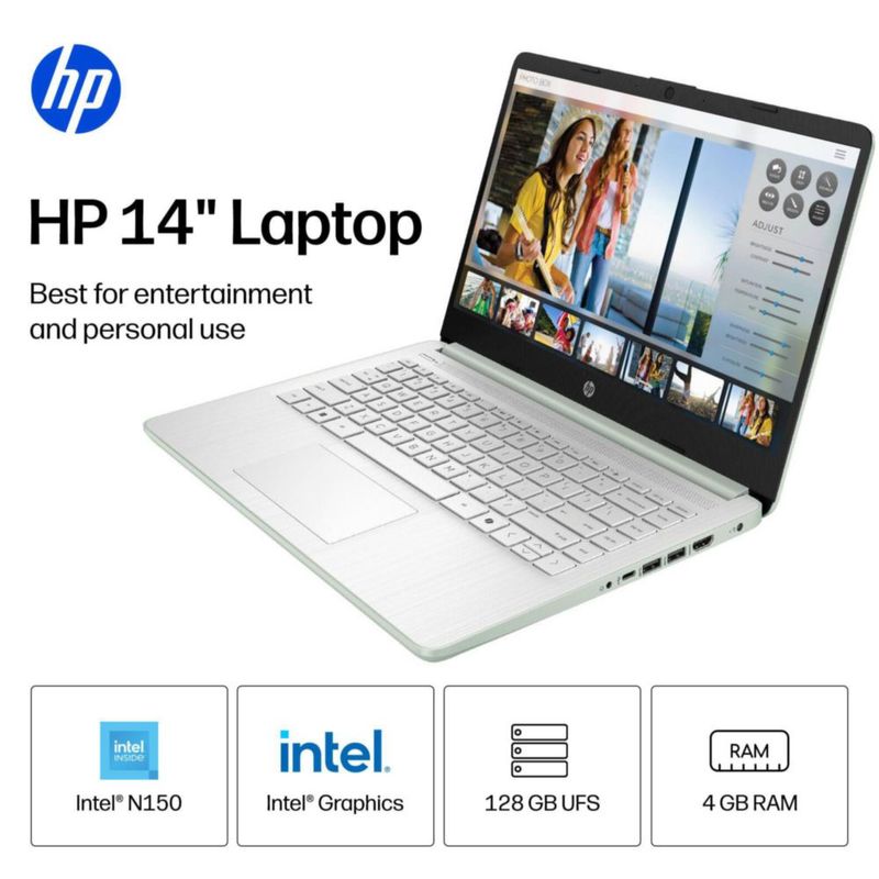 Portátil HP 2026 Intel N150 128 GB SSD 14" Office 365