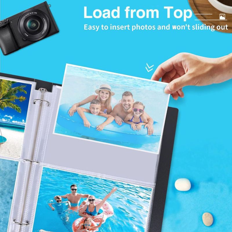 Fundas para fotos Fabmaker – Pack de 30 (5 × 7 cm) – 120 fotos