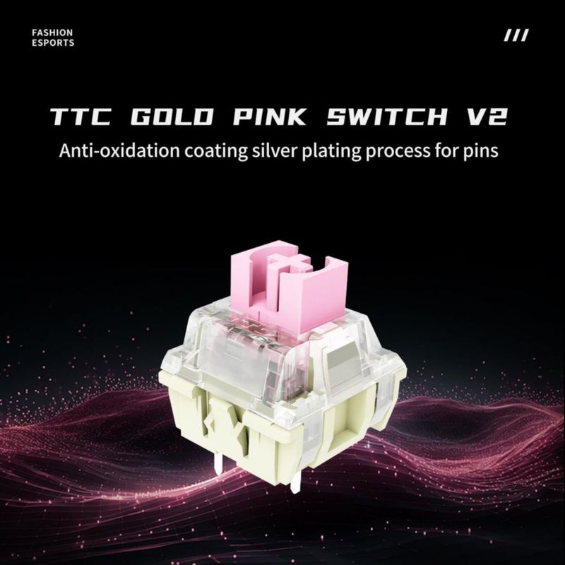 Teclado ROYALAXE Inalámbrico Triple Modo RGB