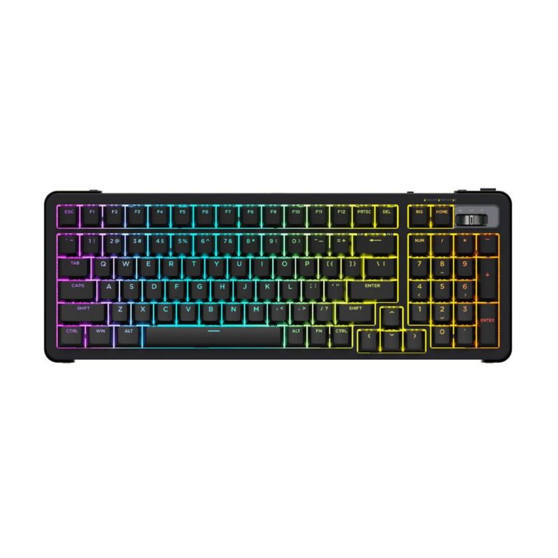 Teclado ROYALAXE Inalámbrico Triple Modo RGB