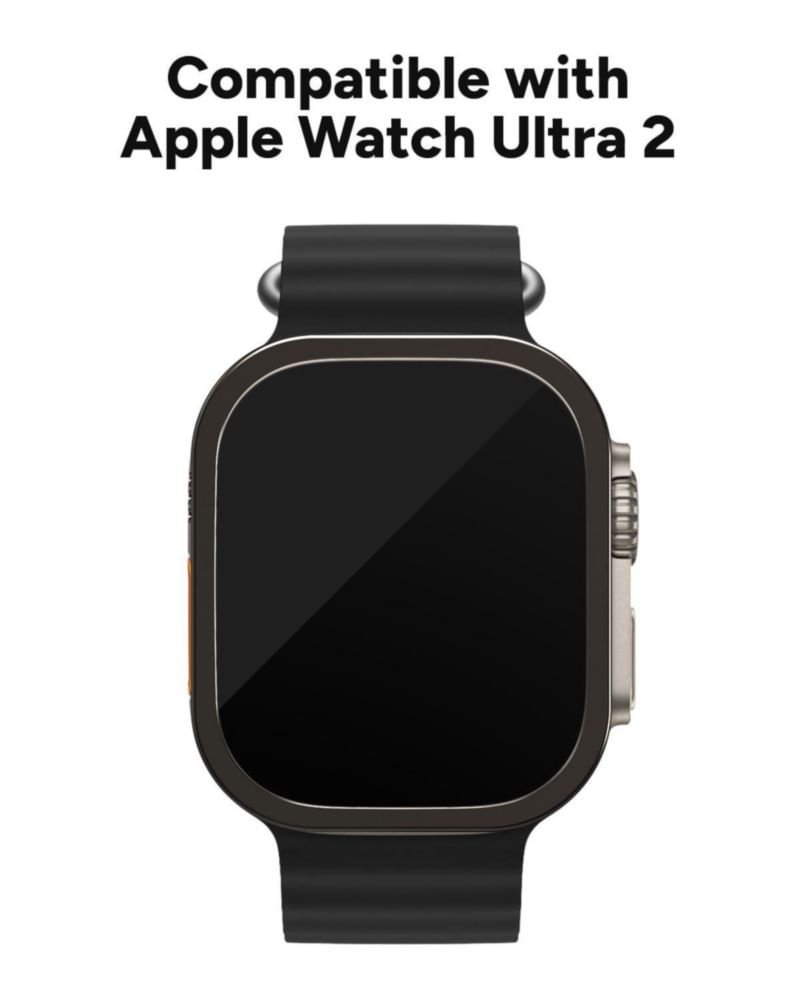 Protector de pantalla ZAGG XTR4 para Apple Watch Ultra 49 mm negro