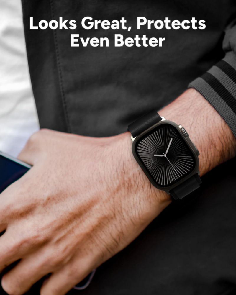 Protector de pantalla ZAGG XTR4 para Apple Watch Ultra 49 mm negro
