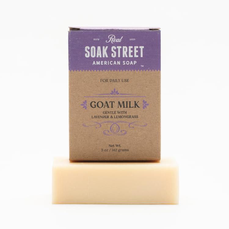 Jabón en barra Soak Street 142 g Pack de 3 variedades