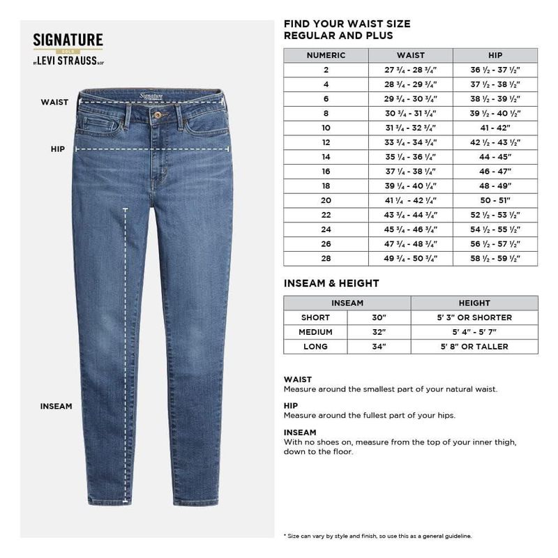 Jeans Levi Strauss Signature Gold de tiro medio estilo pull‑on corte bootcut