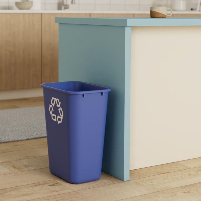 Papelera Rubbermaid Commercial Products 41L color azul