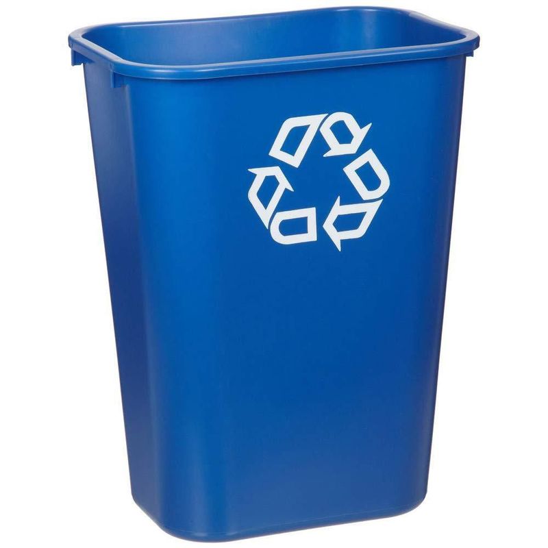 Papelera Rubbermaid Commercial Products 41L color azul