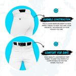 PANTALONES Dirty Mids Originals Blanco Talla S