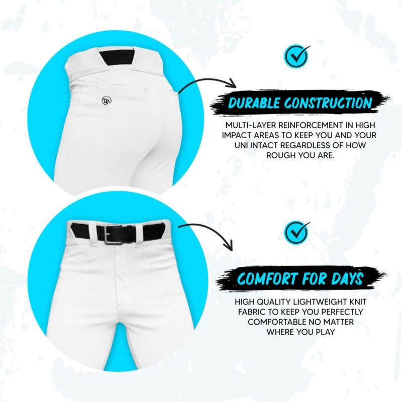 PANTALONES Dirty Mids Originals Blanco Talla S