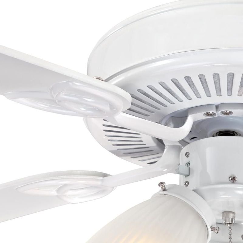 Ventilador de techo Westinghouse 132 cm blanco con luz