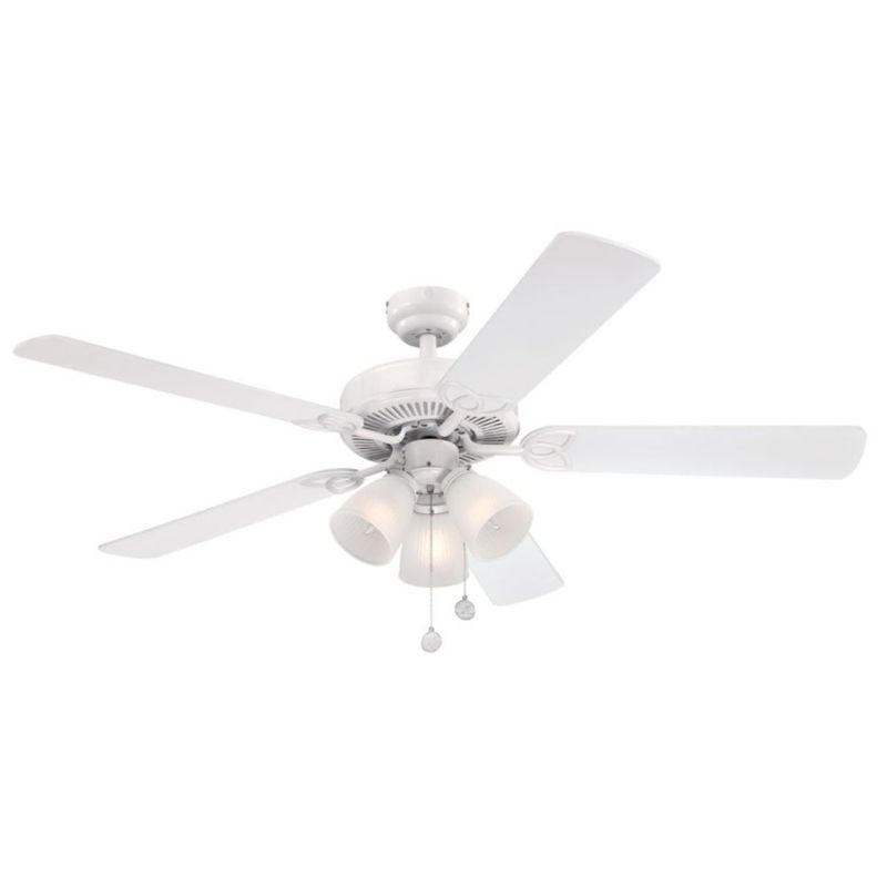 Ventilador de techo Westinghouse 132 cm blanco con luz