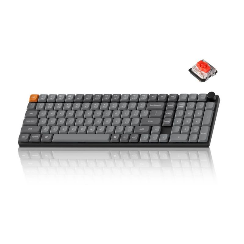 Teclado mecánico inalámbrico Keychron K17 Max 96% RGB