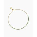 Pulsera Gorjana Aventurina 235 cm Chapada en Oro