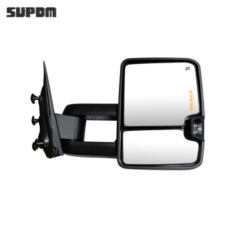 Espejos de remolque SUPDM para Chevy Silverado/GMC Sierra 1500-3500