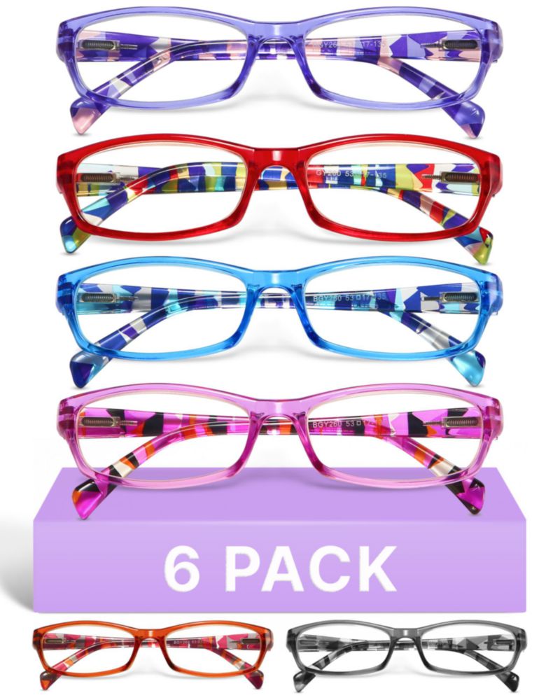 Gafas de Lectura Gaoye 0.75 - Juego de 6 con Filtro de Luz Azul