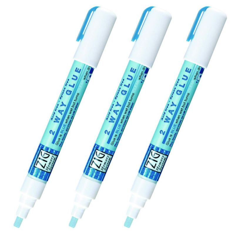 Set de Pegamento Zig Memory System 2 Vías 3 piezas punta de 4 mm Japón