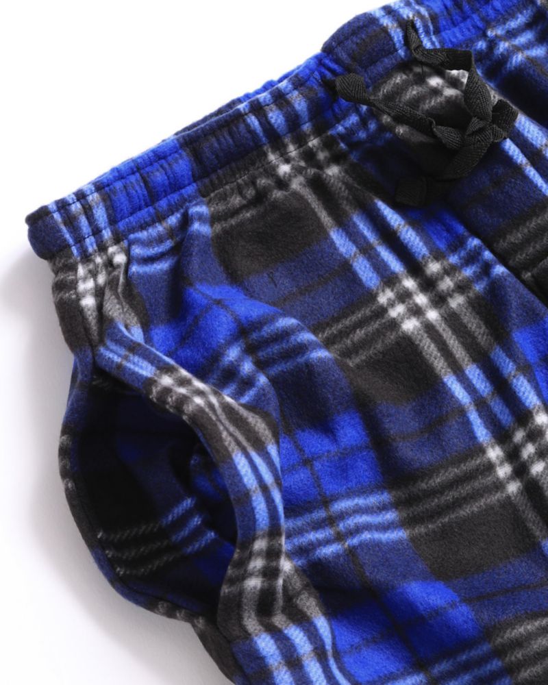 Pantalones de pijama multicolor Active Club – pack de 3 en forro polar