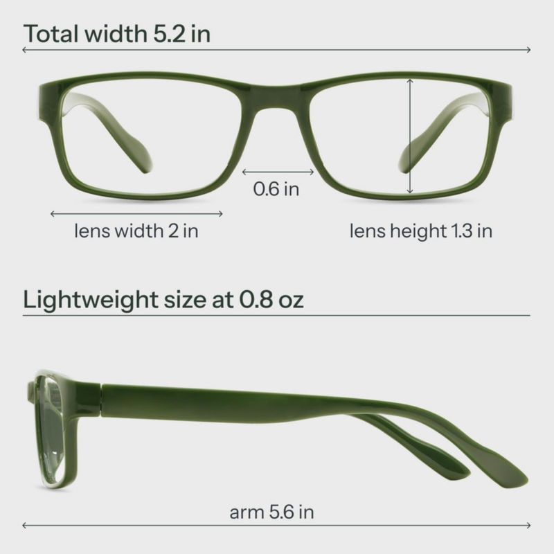 Gafas de Lectura Gaoye 3.0 con Protección de Luz Azul - Pack de 5 pares