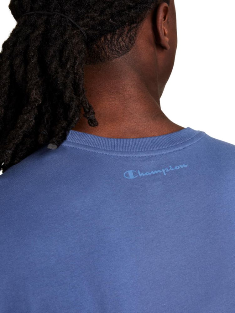 Camiseta Champion para hombre XXL Coastal Fjord de algodón
