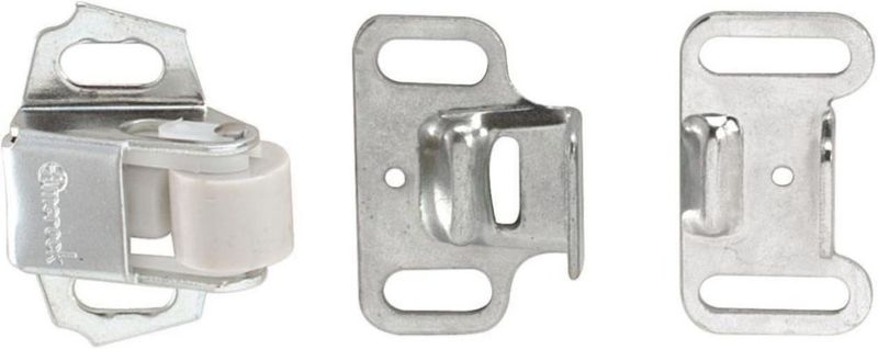 Pestillo de rodillo para gabinete Amerock 4 cm zincado