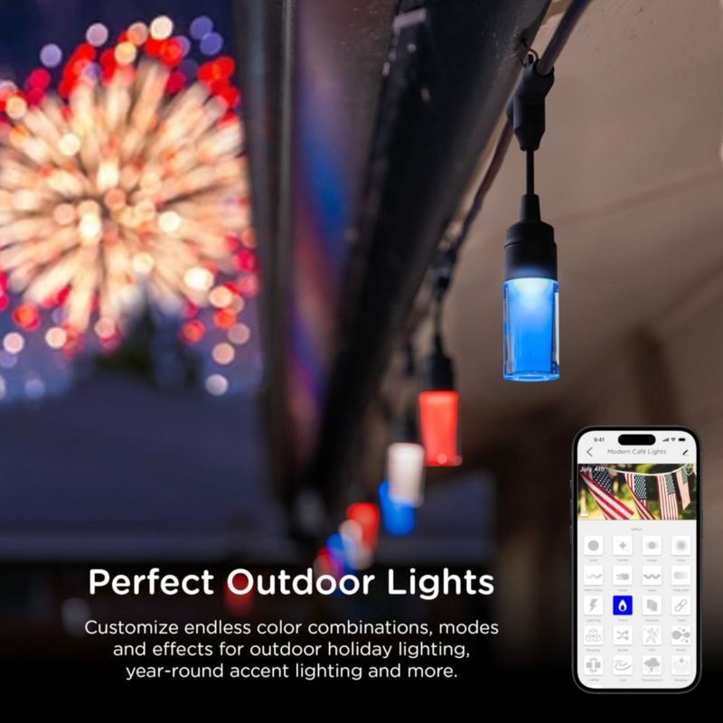 Luces de Cadena Enbrighten 146 m 24 Bombillas Wi‑Fi