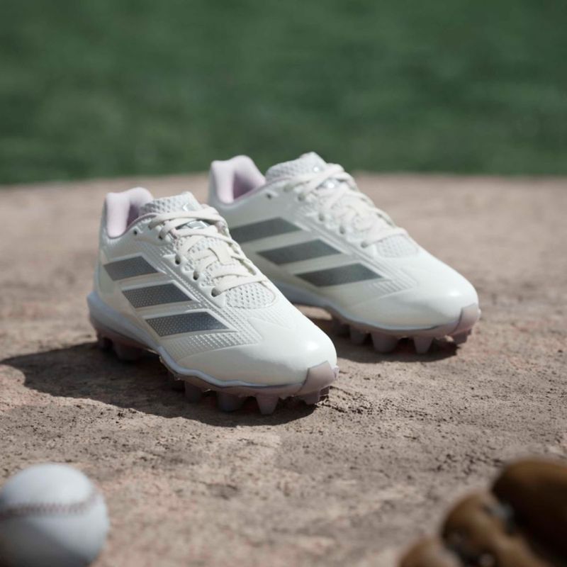 Zapatillas de softball adidas Adizero Instinct 2.0 Blanco tiza
