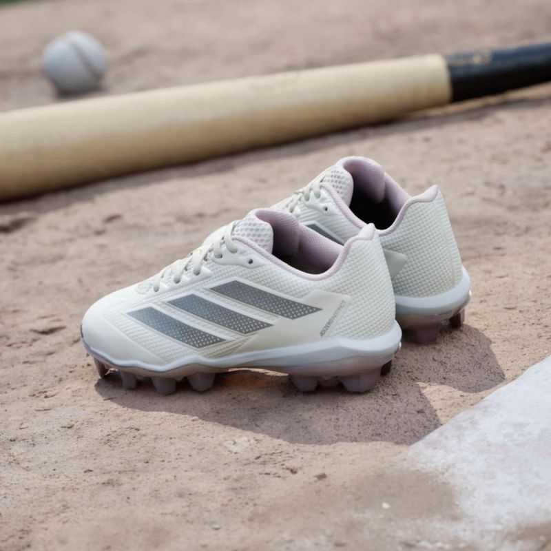Zapatillas de softball adidas Adizero Instinct 2.0 Blanco tiza
