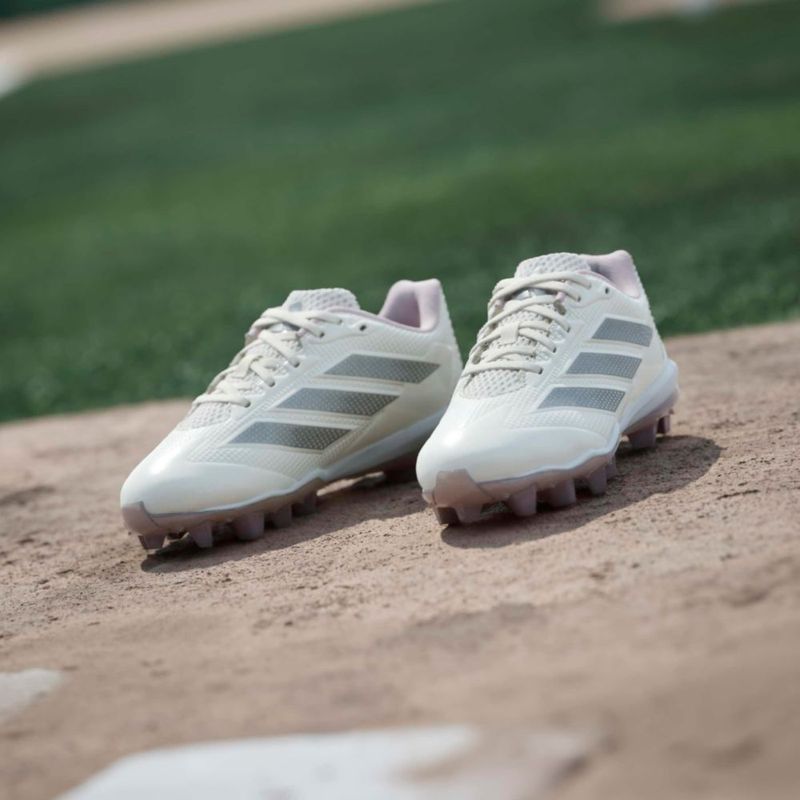 Zapatillas de softball adidas Adizero Instinct 2.0 Blanco tiza