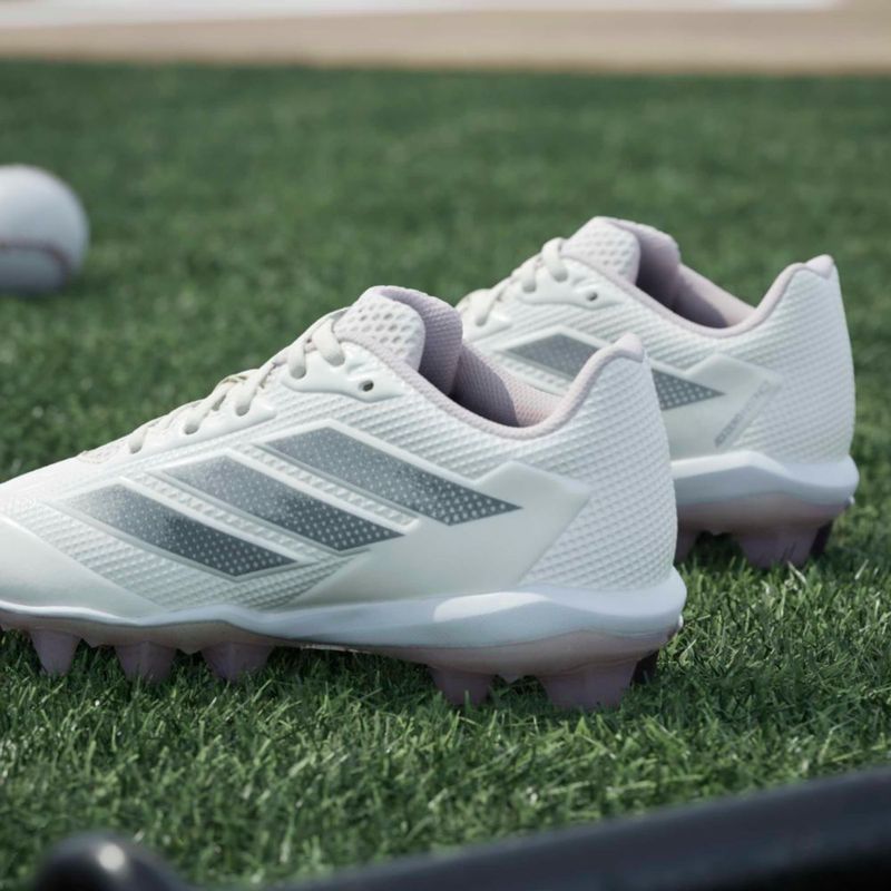 Zapatillas de softball adidas Adizero Instinct 2.0 Blanco tiza