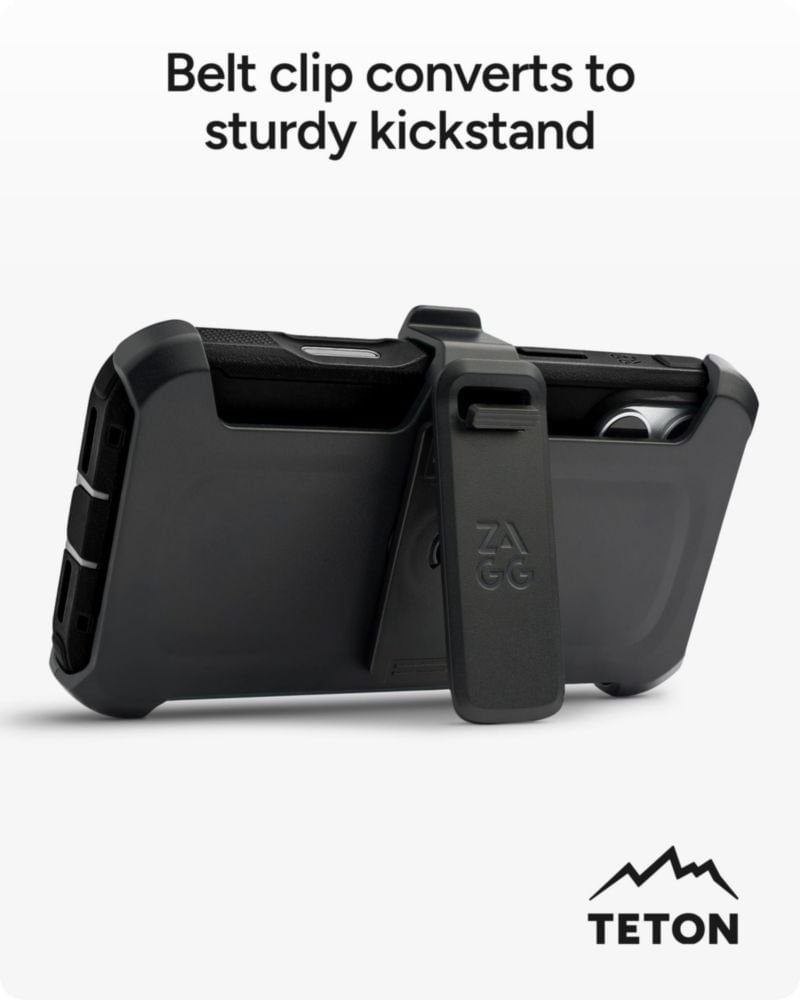 Funda ZAGG Teton para iPhone 18/17 Pro Max negra