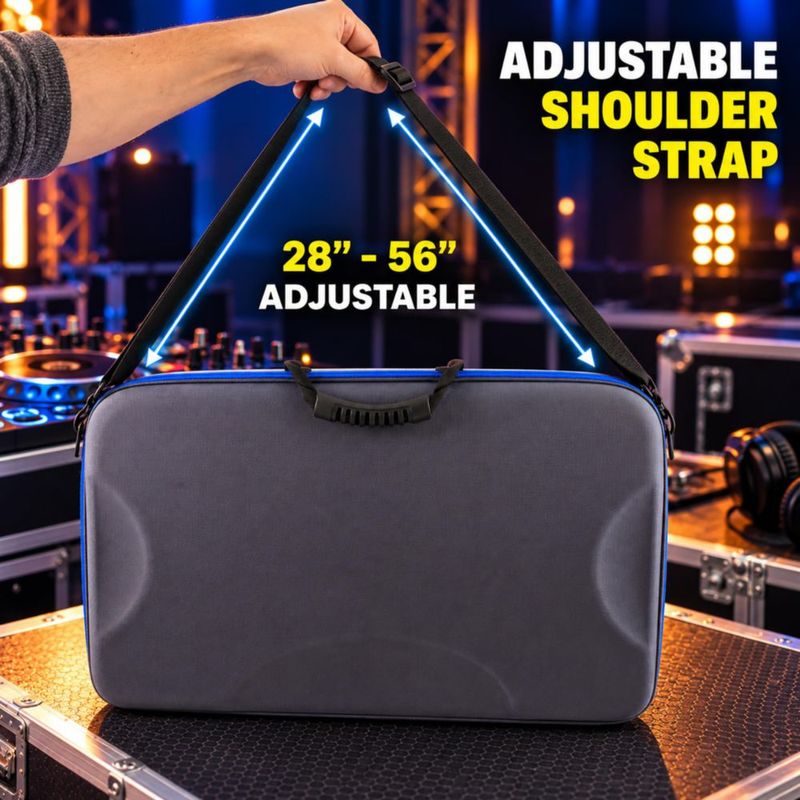 Estuche para controlador DJ CASEMATIX 57 cm × 34 cm × 7 cm