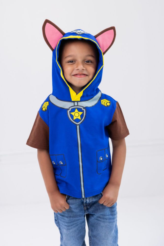 CAMISETA Paw Patrol Chase Cosplay Azul Real 5