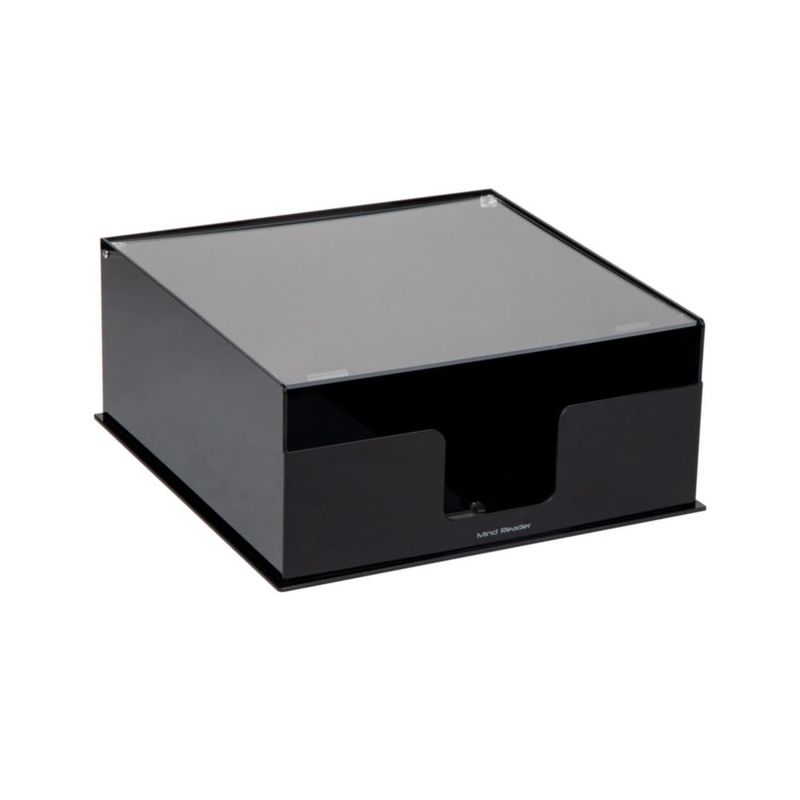 Soporte para Platos de Papel Mind Reader 28x28x13 cm Negro