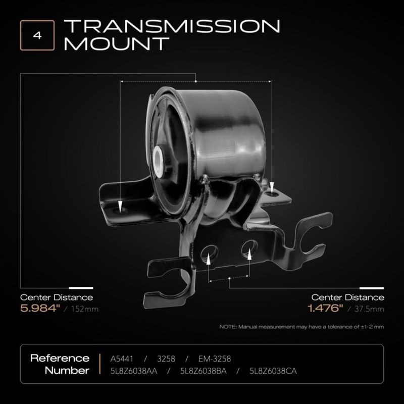 Soportes TAHIKO Escape Tribute para Motor y Transmisión