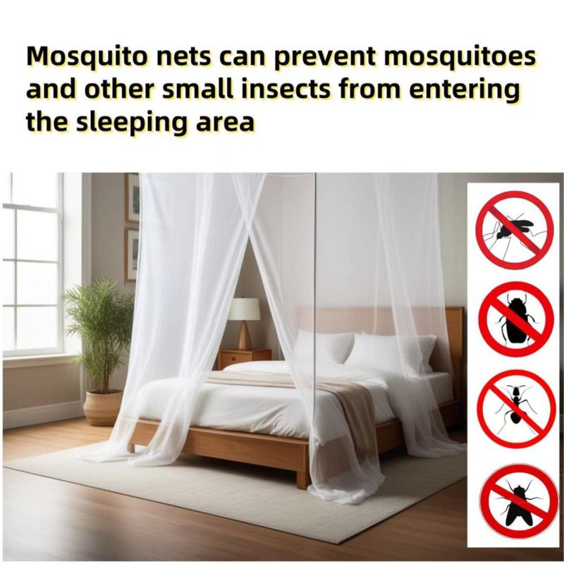 Mosquitera PARFINER King 200x200x200 cm Clásica
