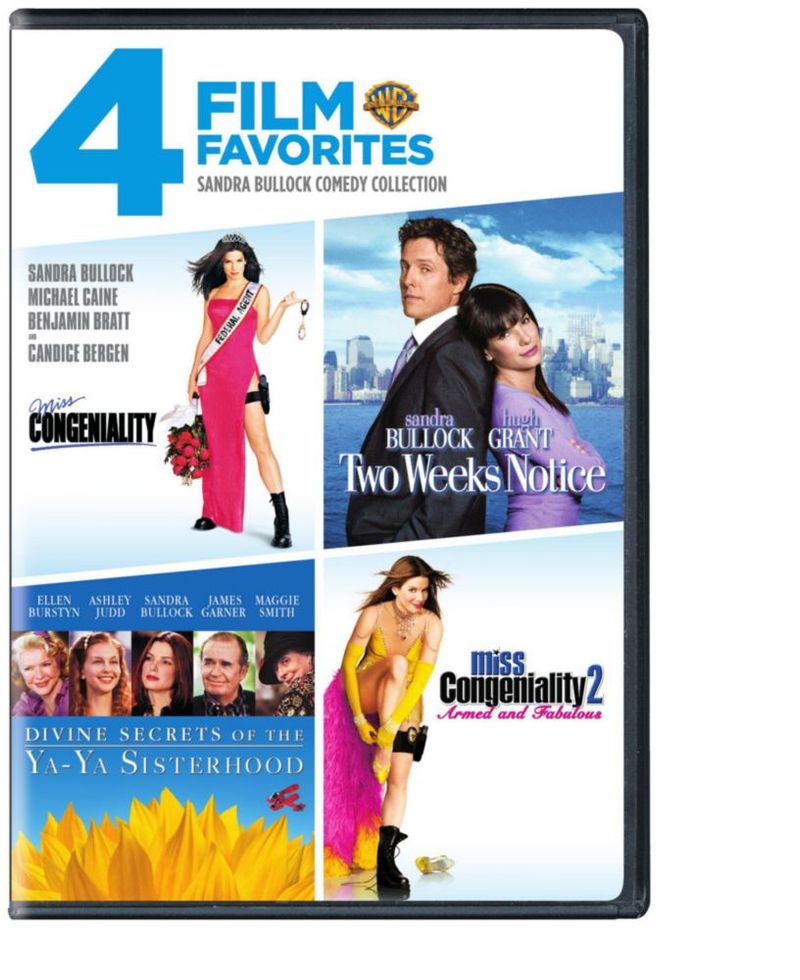 Colección Warner Bros – 4 películas favoritas de Sandra Bullock