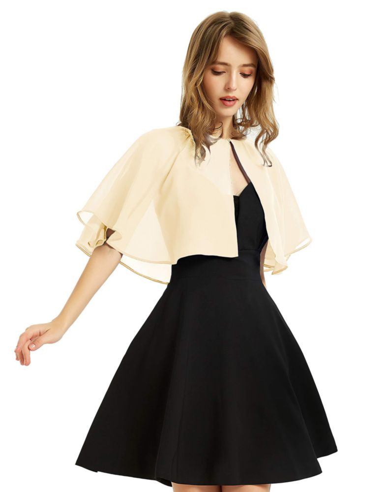 Chal BUCUXE de Chifón para Vestidos de Noche de Mujer