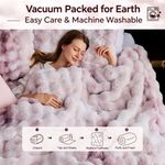 Conjunto de Edredón Queen Wonderful con Tie‑Dye y Peluche – 3 Piezas