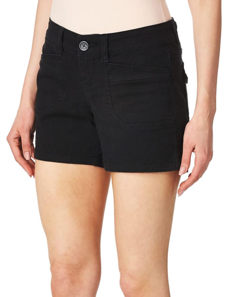 Shorts UNIONBAY Darcy negro talla 5