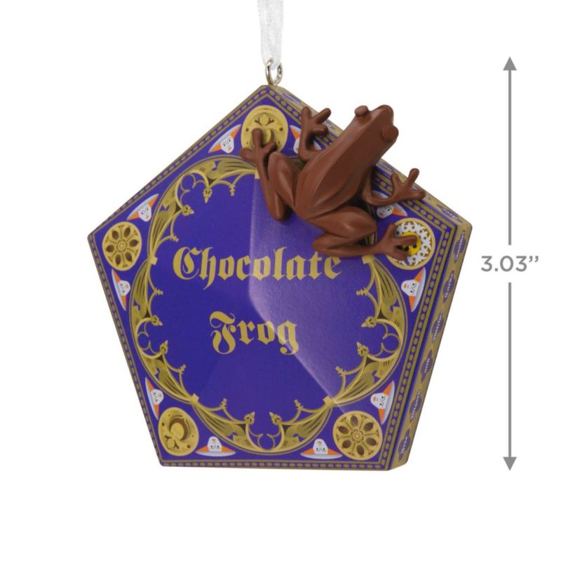 Adorno Hallmark Harry Potter 8 cm Rana de Chocolate