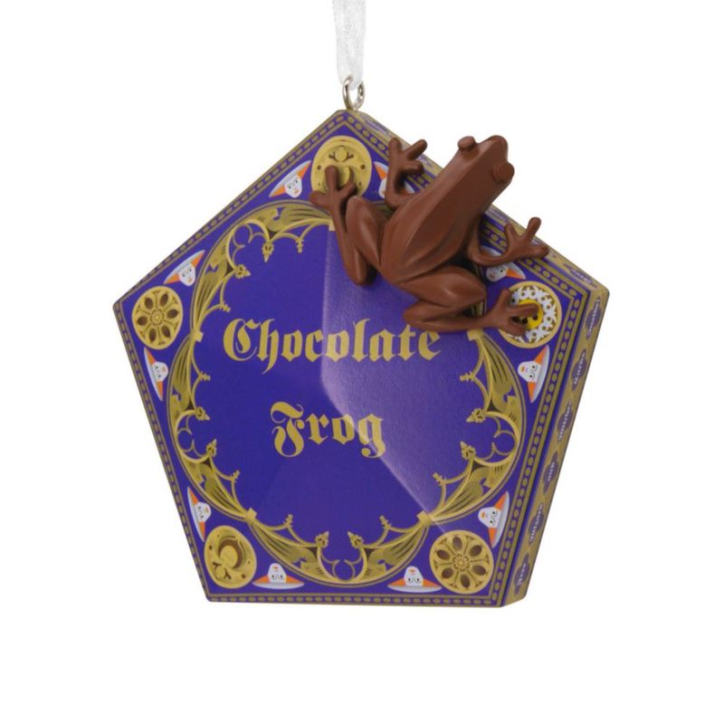 Adorno Hallmark Harry Potter 8 cm Rana de Chocolate