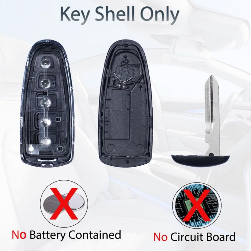 Carcasa para mando a distancia SUPALAND Ford Edge Explorer Focus Taurus