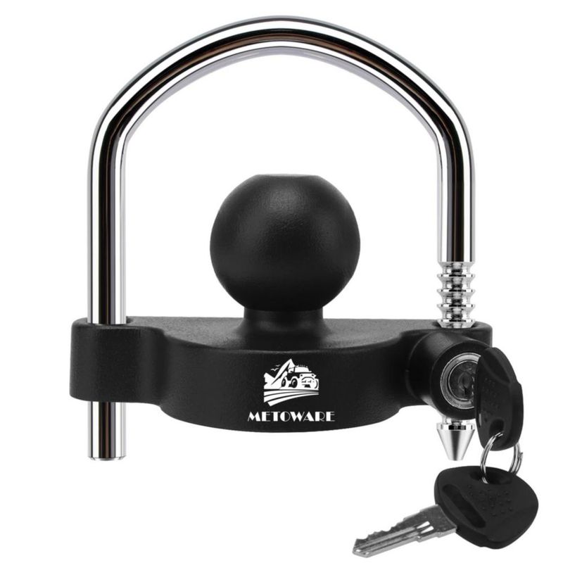 Candado para Acoplador METOWARE 48 cm‑5 cm‑64 cm Negro