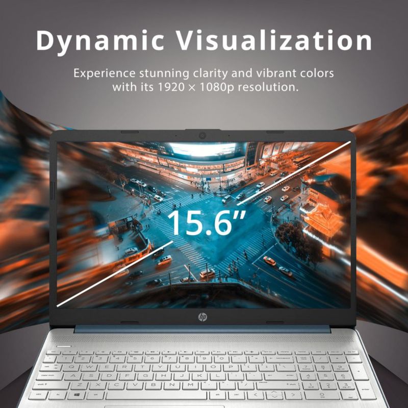 Portátil HP Ryzen 5-5500U 156" 12 GB RAM 512 GB SSD Windows 11
