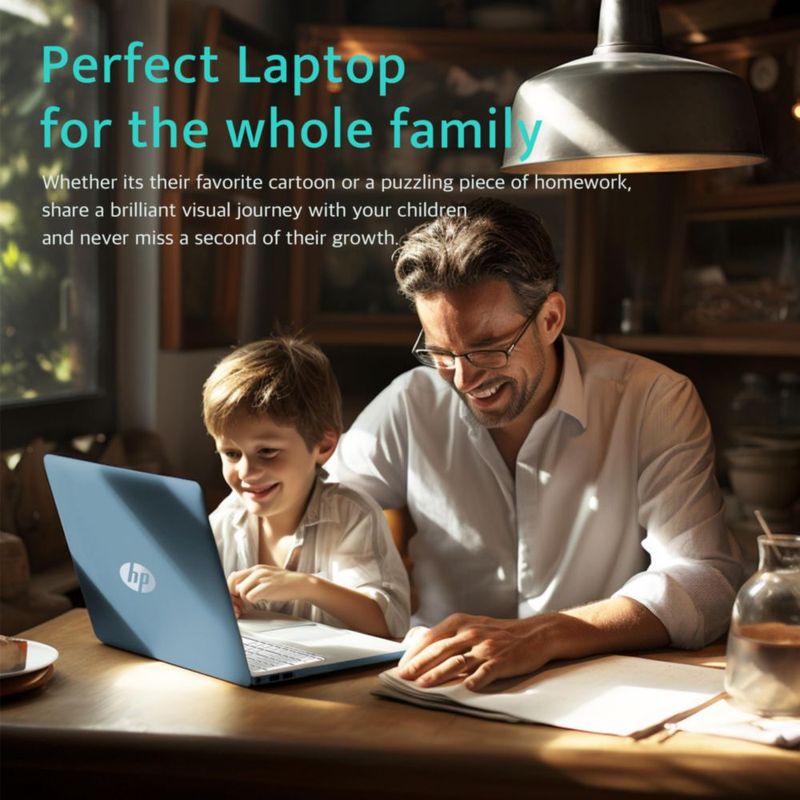 Portátil HP Ryzen 5-5500U 156" 12 GB RAM 512 GB SSD Windows 11