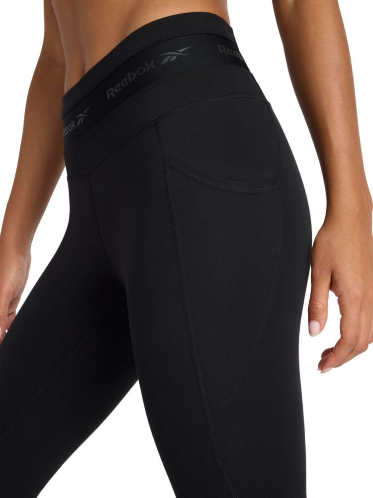 Legging Reebok Superpower 64 cm negro talla M