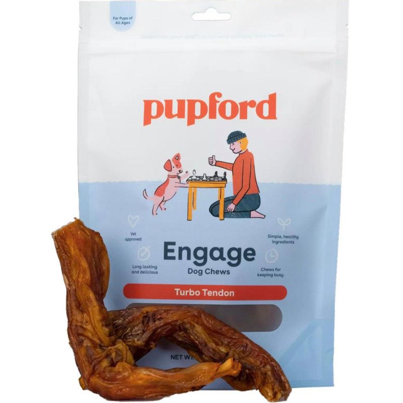 Masticables de Tendón de Res Pupford para Perros (5 unidades)