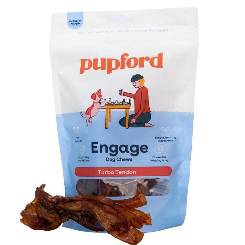 Masticables de Tendón de Res Pupford para Perros (5 unidades)