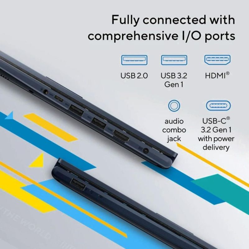 Portátil ASUS Vivobook 14" 64 GB eMMC con Windows 11 negro