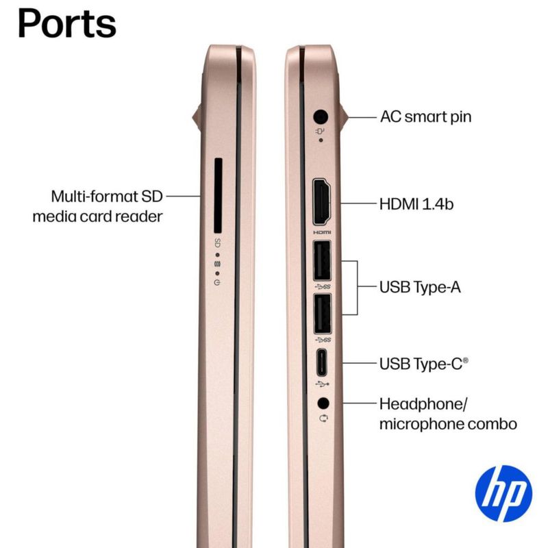 Portátil HP 14" Intel N150 128 GB Windows 11 con Copilot 365