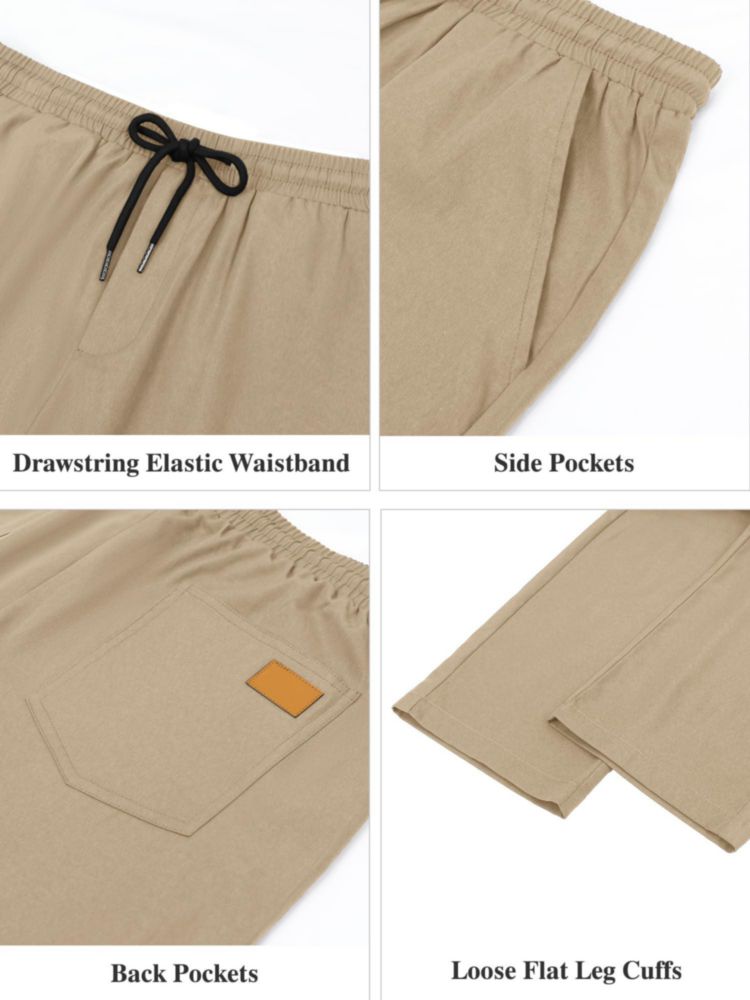 PANTALONES Comdecevis Caqui 5XL (46) Cargo Holgados